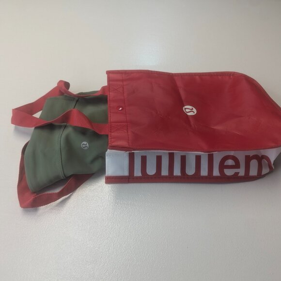 Lululemon Power Thru High-Rise Tight 25" Size 2 Green Twill  *Free tote bag - Picture 16 of 16